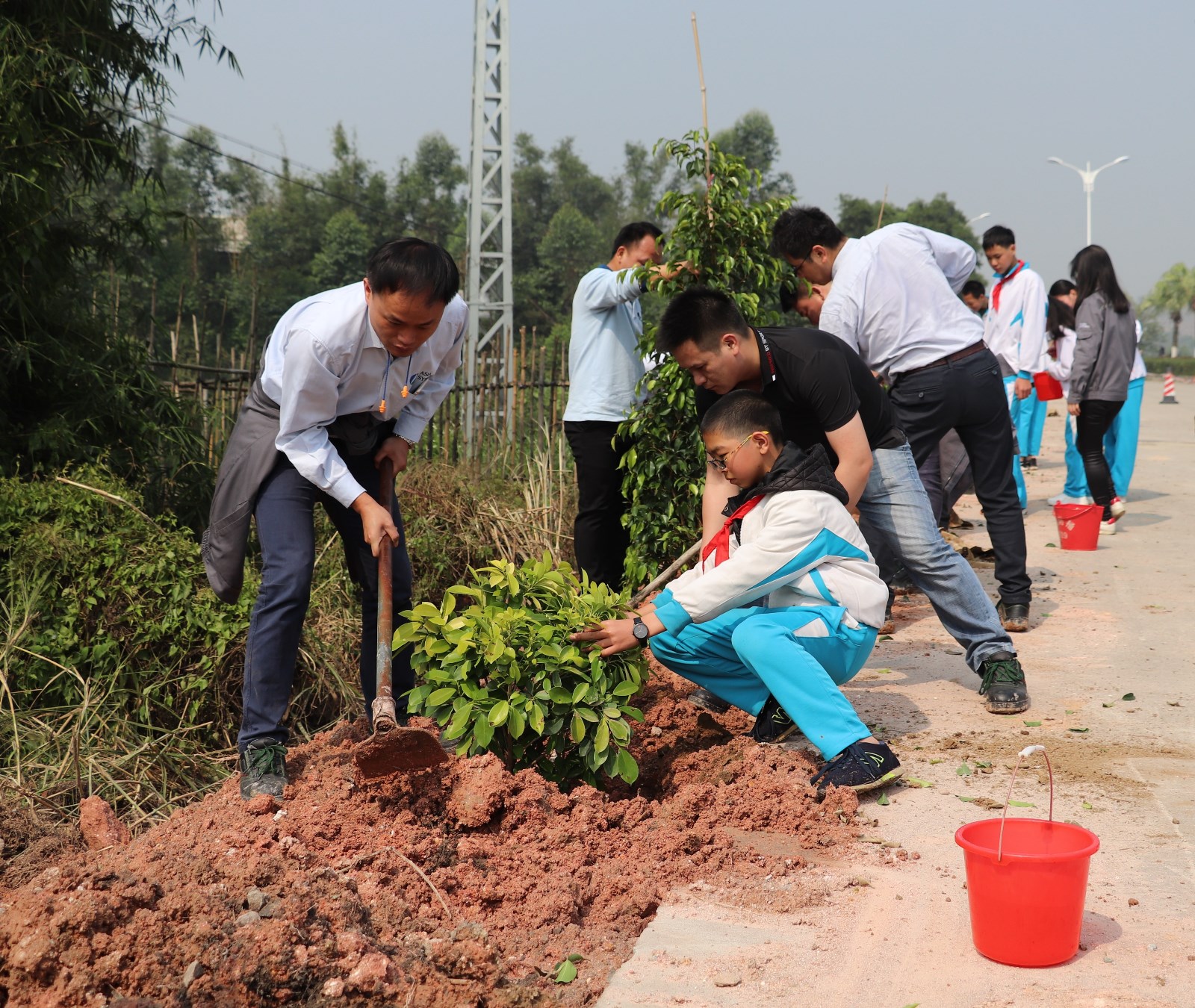 4-員工在努力種樹.JPG